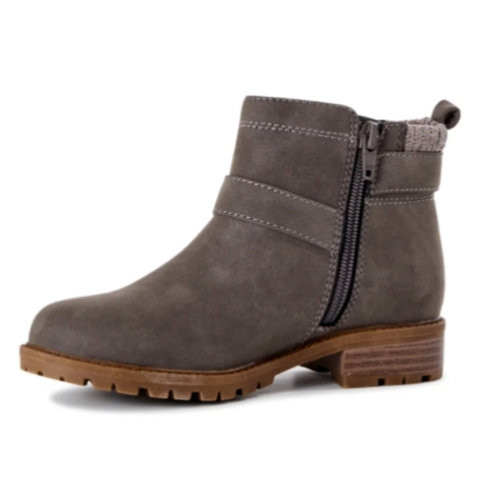 Girls Sweater Knit Ankle Boot